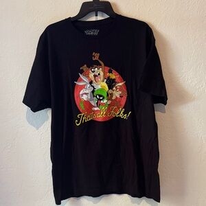 Warner Bros. Black Looney Tunes Tee